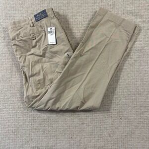 Polo Ralph Lauren Chino Pants NWT W44 L32 Khaki New With Tags Classic